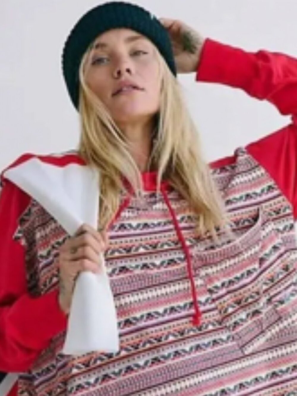 NWT Free People Movement Mixed Hoodie - Picture 9 of 16